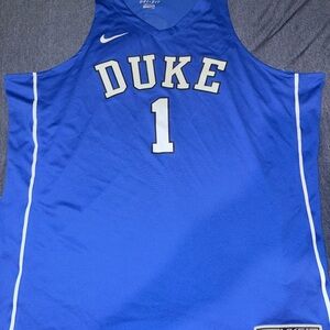 Nike Duke Blue Basketball Jersey XXL